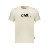 Fila Beige Cotton Men's T-Shirt