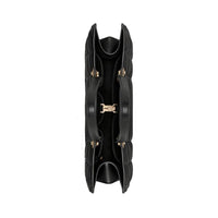 Dior Black Leather Tote Bag