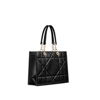 Dior Black Leather Tote Bag