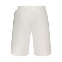 Fila White Cotton Mens Pants