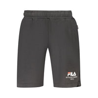 Fila Black Cotton Men's Pants