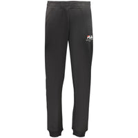 Fila Black Cotton Mens Trousers