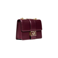 Armani Exchange Bordeaux Polyester Handbag