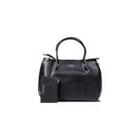 Armani Exchange Black Polyester Handbag