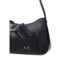 Armani Exchange Black Polyester Handbag