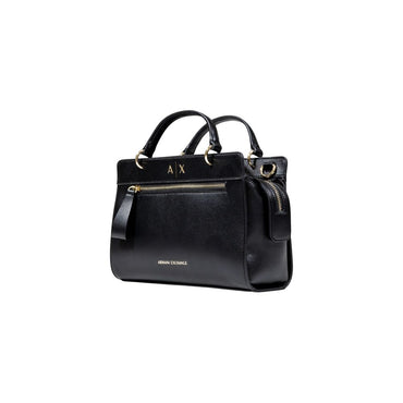 Armani Exchange Black Polyester Handbag