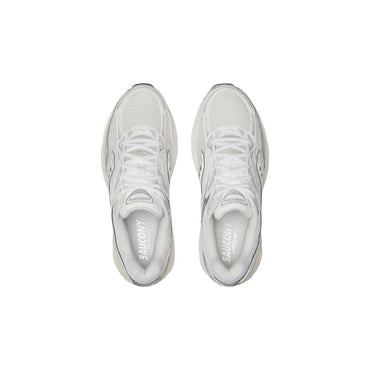 Saucony Silver Synthetic Athletic Sneakers
