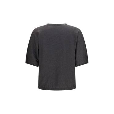 Brunello Cucinelli Gray Cashmere Sweater