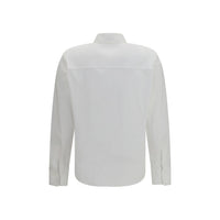 Brunello Cucinelli White Cotton Dress Shirt