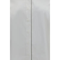 Brunello Cucinelli White Cotton Dress Shirt