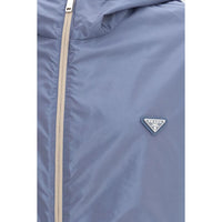 Prada Beige Recycled Polyamide Shell Jacket