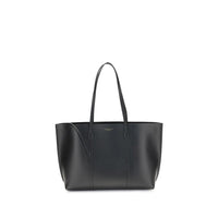 Tory Burch Black Calf Leather Bos Taurus Handbag