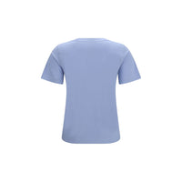 Burberry Blue Cotton T-Shirt