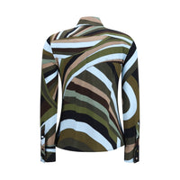 Emilio Pucci Multicolor Viscose Pattern Shirt