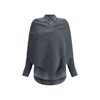Darkpark Gray Wool Dress Shirt