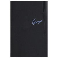 Kenzo Black Cotton Joggers (Workout Pants)