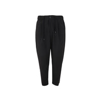 Herno Black Polyester Casual Pants