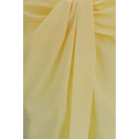 Jacquemus Bicolor Polyester Midi Skirt