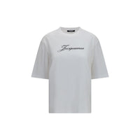 Jacquemus White Cotton T-Shirt