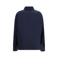 Max Mara Blue Wool Oves Aries Jacket