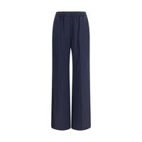 Max Mara Blue Wool Oves Aries Casual Pants