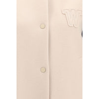 Max Mara Blue Wool Oves Aries Bomber