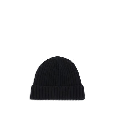 Prada Black Wool Oves Aries Beanie