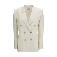 Givenchy White Wool Oves Aries Jacket