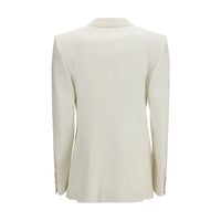 Givenchy White Wool Oves Aries Jacket
