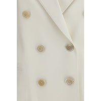 Givenchy White Wool Oves Aries Jacket