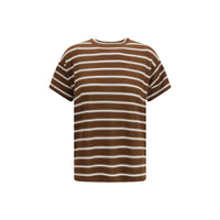 Brunello Cucinelli Beige Wool Oves Aries T-Shirt
