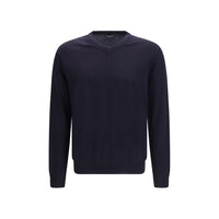 Aragona Cashmere Blue Wool Oves Aries Sweatshirt