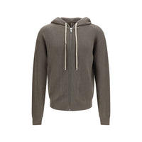 Rick Owens Gray Wool Oves Aries Hoodie