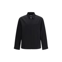 Jacquemus Black Wool Oves Aries Shirt