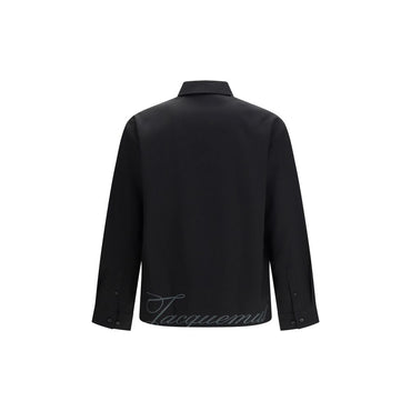 Jacquemus Black Wool Oves Aries Shirt
