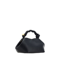 Ganni Black Recycled Leather Handbag