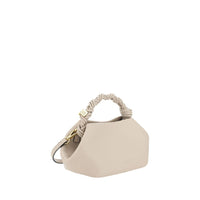 Ganni White Recycled Leather Handbag