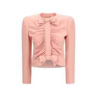 Valentino Multicolor Wool Oves Aries Full-Length Jacket