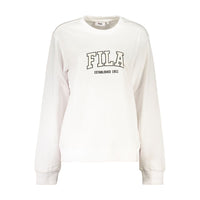 Fila White Cotton Women's Sweatshirt