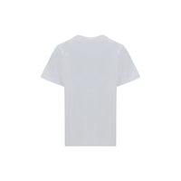 Ganni White Cotton T-Shirt