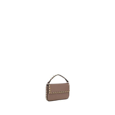 Valentino Garavani Pink Calf Leather Bos Taurus Shoulder Bag