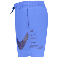 Nike Blu Poliestere Uomo Shorts