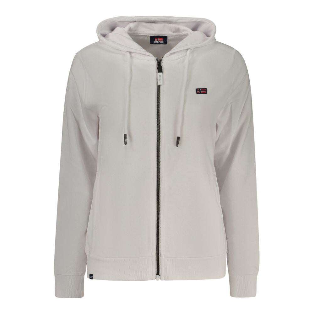Norway 1963 White Cotton Sweatshirt