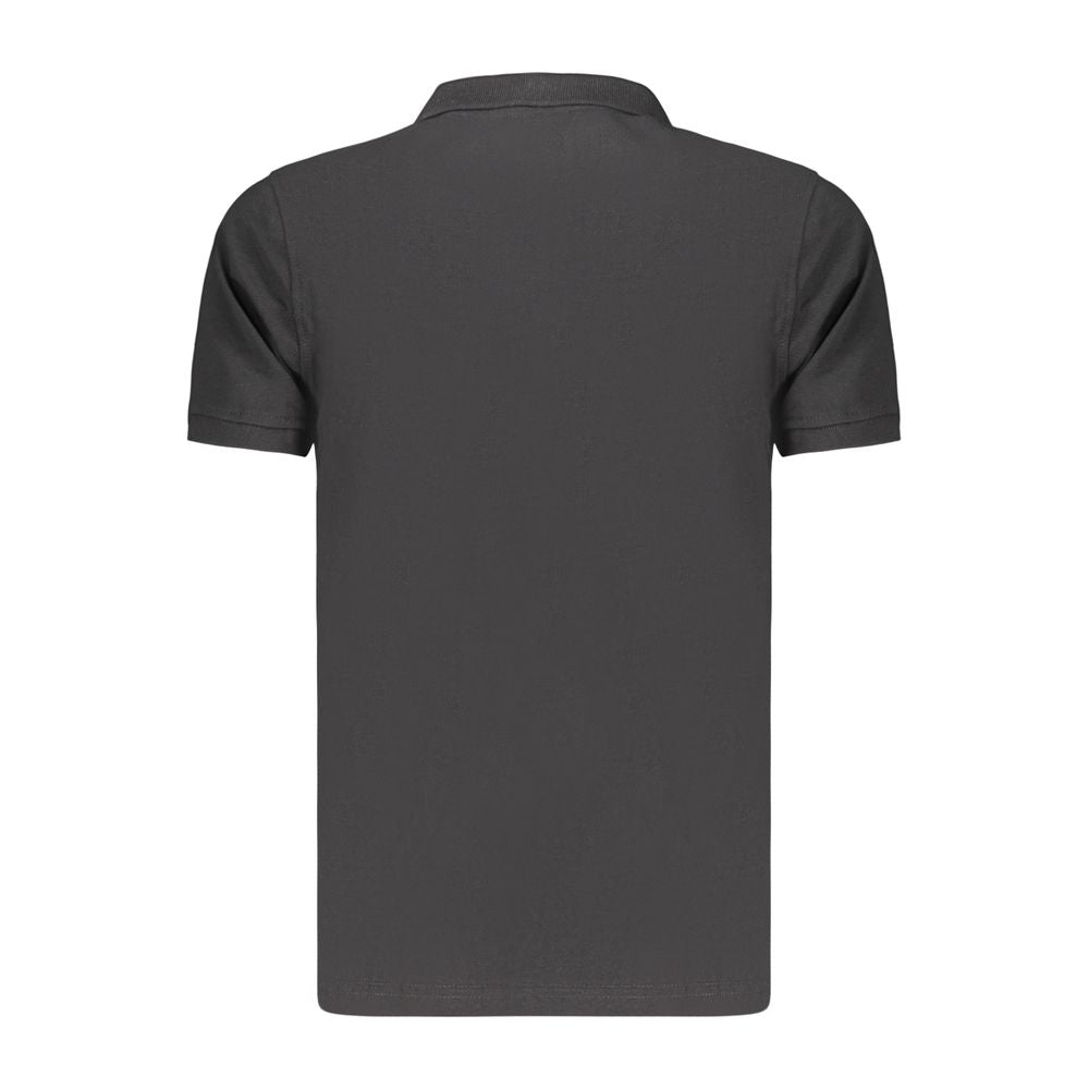 Norway 1963 Black Cotton Polo Shirt