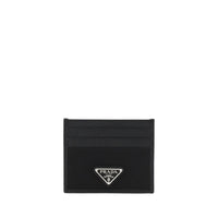 Prada Black Calf Leather Bos Taurus Wallet