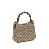 Gucci Brown Fabric Shoulder Bag
