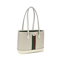 Gucci White Cotton Handbag