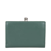 Jil Sander Green Leather Wallet