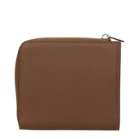 Jil Sander Brown Leather Wallet