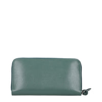 Jil Sander Green Leather Wallet